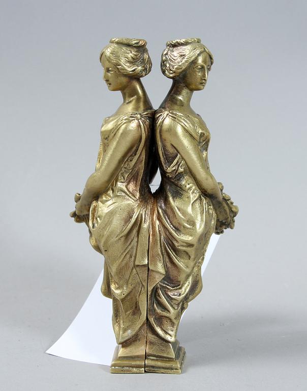 SKULPTUR, brons, 1900/2000-tal.