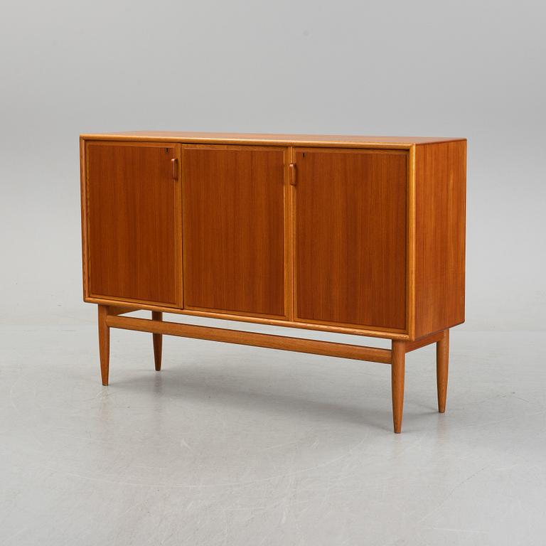 Bertil Fridhagen, a teak veneered sideboard, Bodafors, dated 1959.