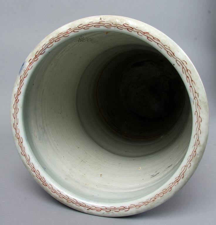 PARAPLYSTÄLL, porslin, Imari, Japan 1800/1900-tal.