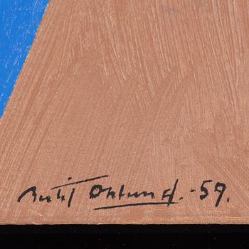 BERTIL ÖHLUND, oil on canvas, signed and dated -59.