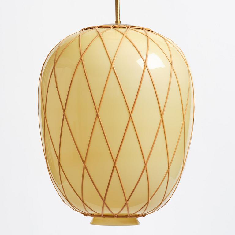 Harald Notini, a ceiling lamp model "11555", Arvid Böhlmarks Lampfabrik, Stockholm, 1940s.