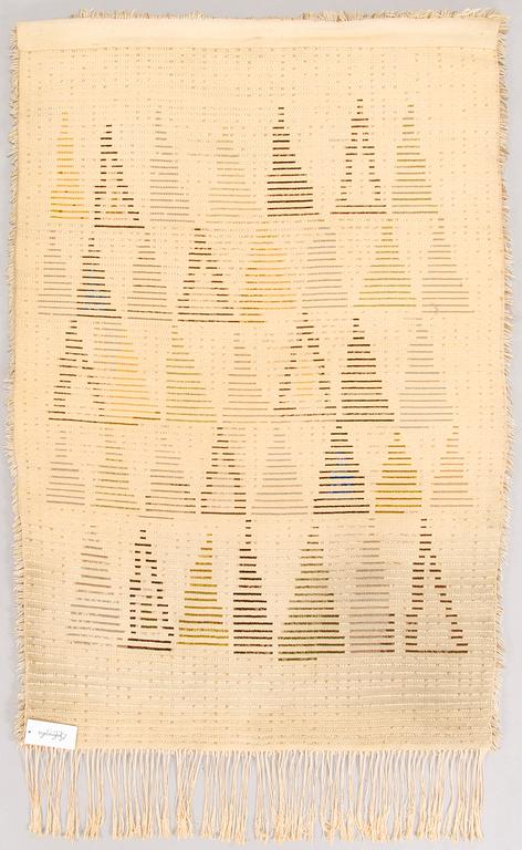 Maija Kolsi-Mäkelä, rya, för Helmi Vuorelma. Ca 150 x105 cm.