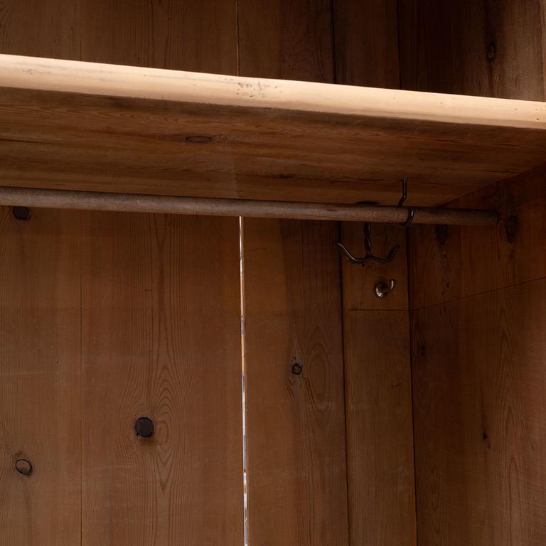 Wardrobe, late 19th century.