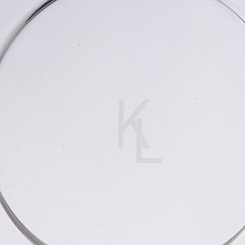 Karl Lagerfeld, 2+2 wine glasses, "Orrefors" for Orrefors.