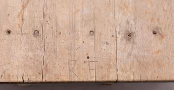 SLAGBORD, allmoge, 1800-talets första hälft.