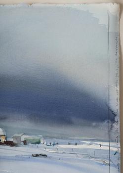 Lars Lerin, Untitled.