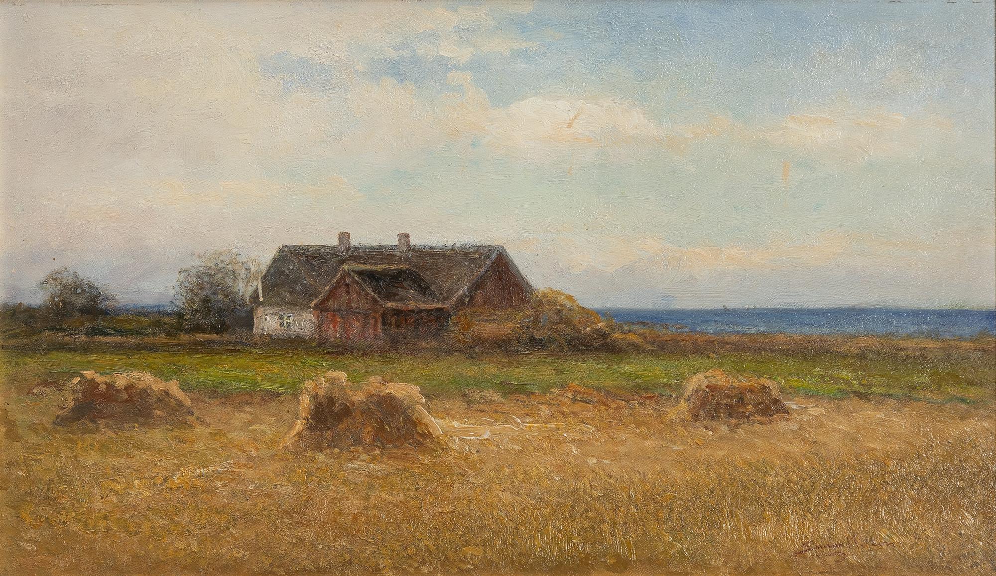 Severin Nilson, Farm, Halland.