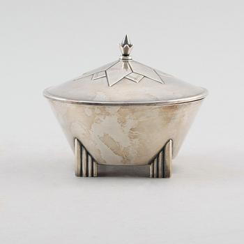 LOCKASK, nysilver, 1900-talets första hälft.