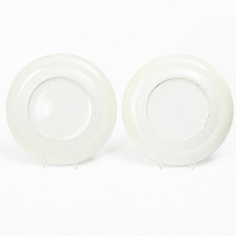 Parti porslin, 10 delar, Kanton, Kina, 1800-tal.