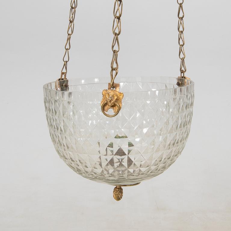 Ceiling lamp Late Empire mid-19th century.