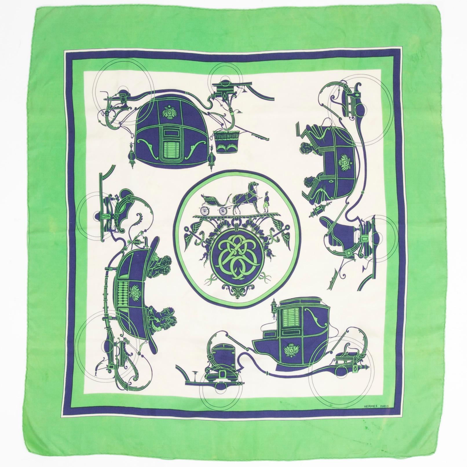 SCARF, "Ex Libris", Hermès.