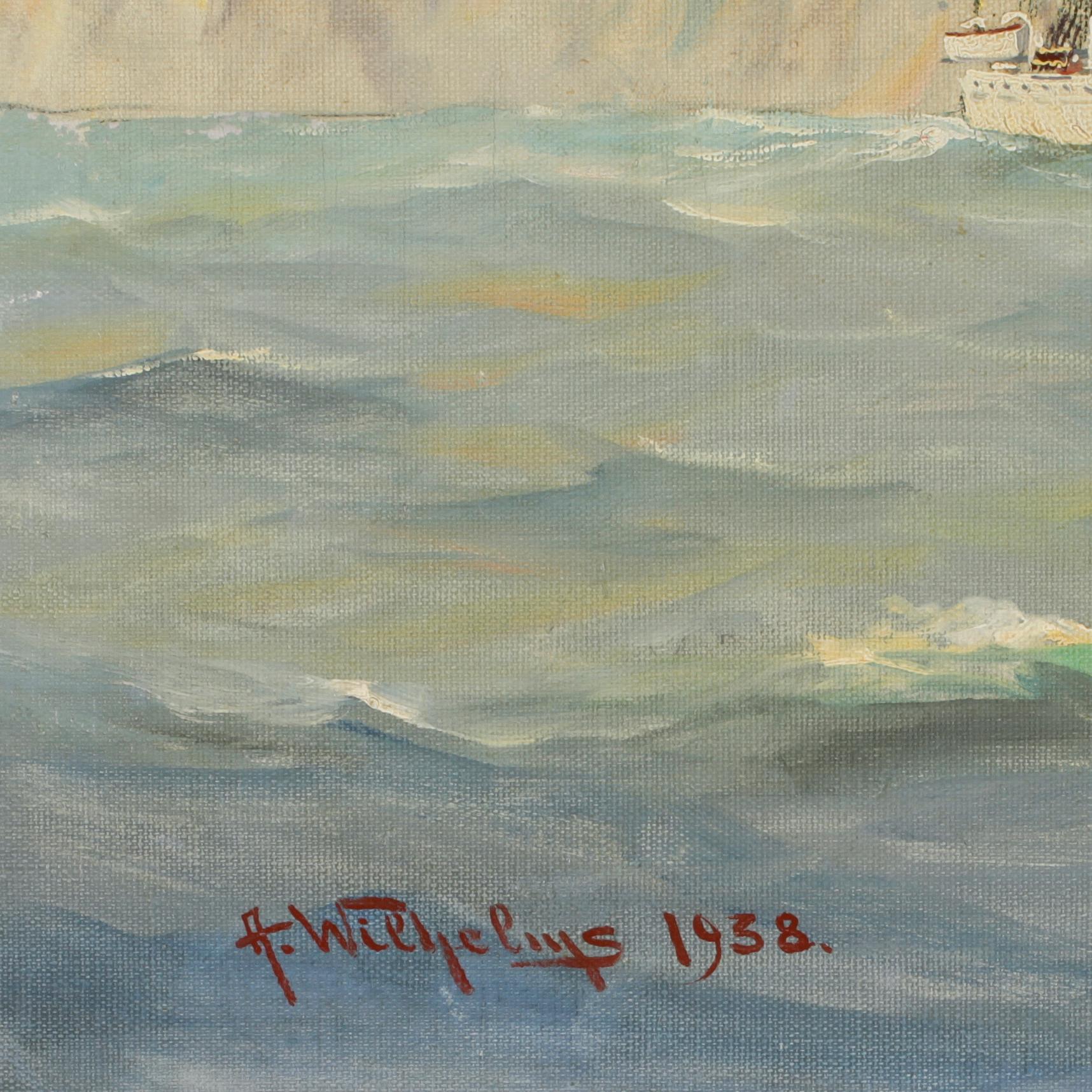 ALEXANDER WILHELMS, olja på duk, sign o dat 1938.