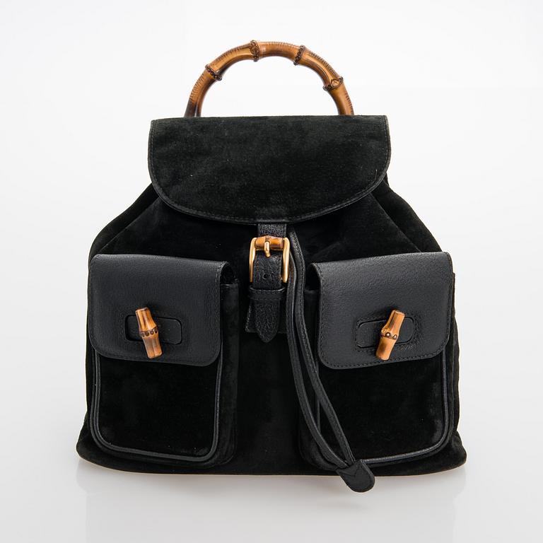 Gucci, backpack.