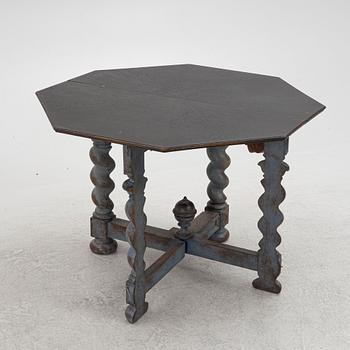 A Baroque style table, late 19th Century.