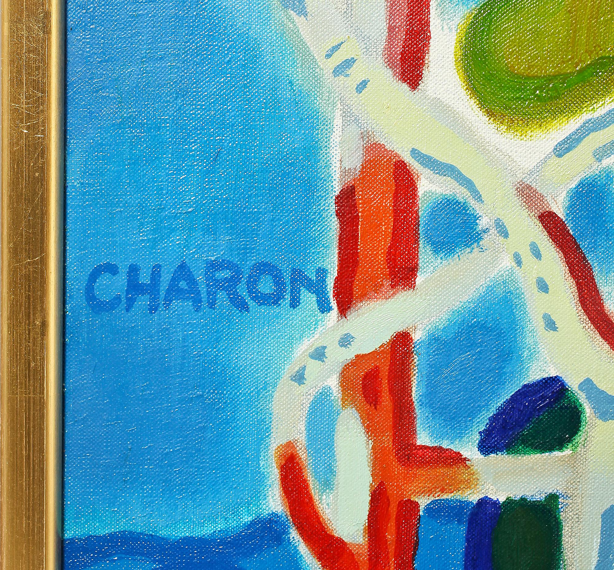 GUY CHARON, olja på duk, sign.