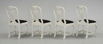 STOLAR 4 st, rokokostil, 1900-talets början.