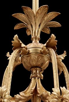 TAKKRONA, Oscariansk, 1800-talets slut. H 90.