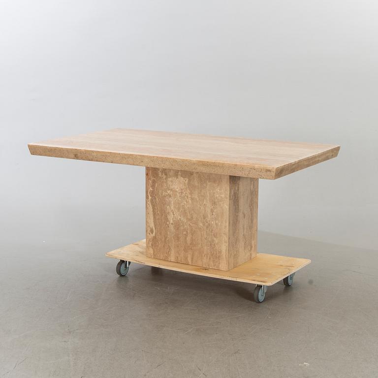 MATBORD travertin Italien 1970-80-tal.