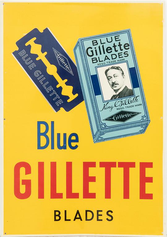 Advertising sign from the mid-20th century.