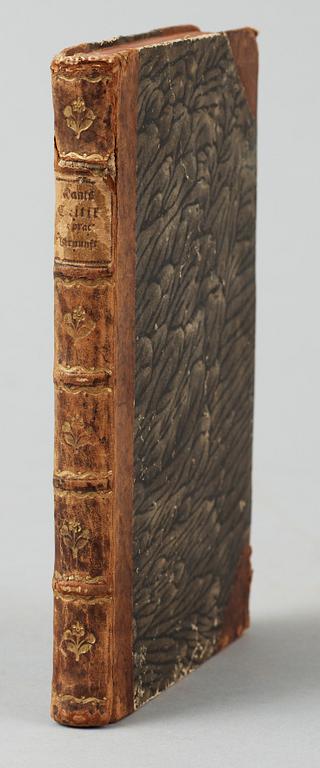 BOK, "Kritik der practischen vernunft" av Immanuel Kant, Riga 1792.