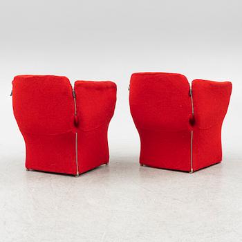 Patricia Urquiola, a pair, of "Bloomy" armchairs, Moroso, 2000s.