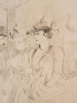 Henri de Toulouse-Lautrec, 'Promenoir'.