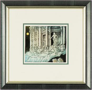 Hans Arnold, Trevi Fountain, Rome.