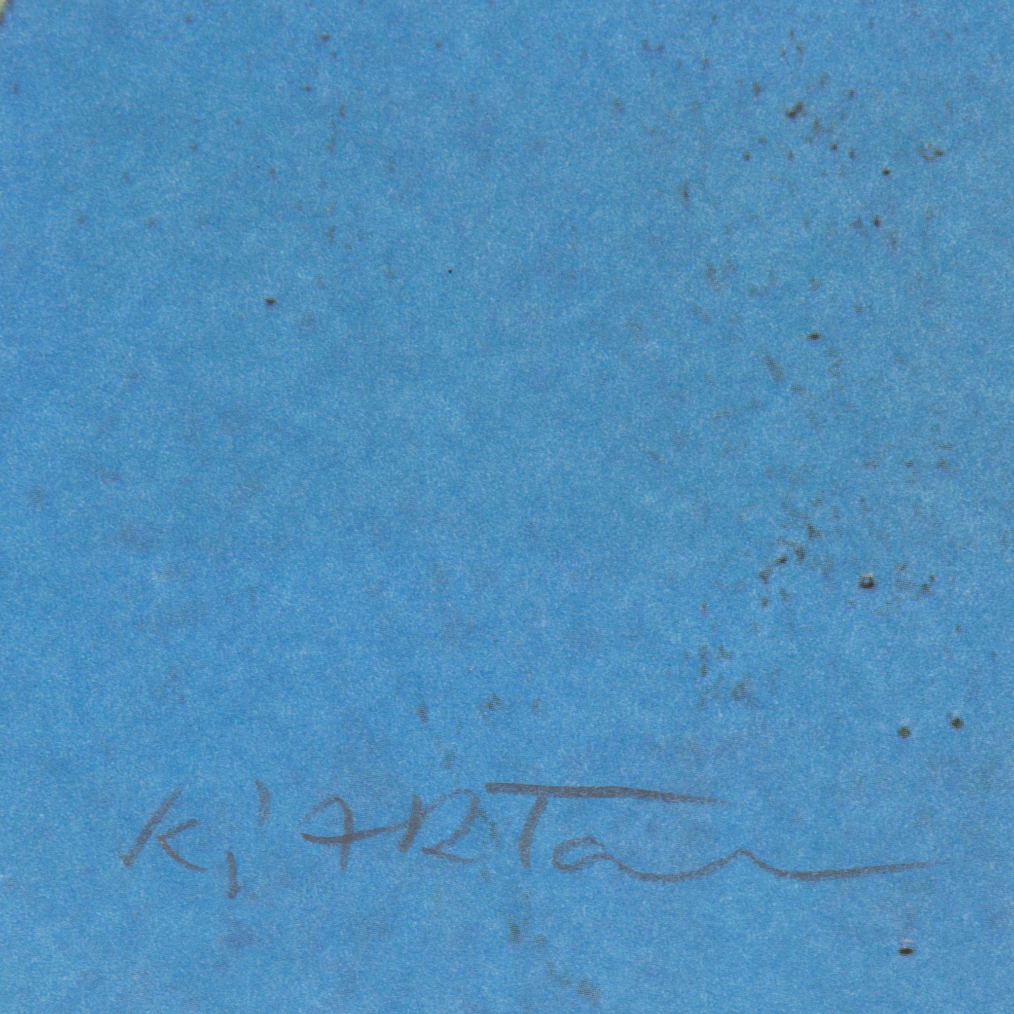 KJARTAN SLETTEMARK, lithograph in colours, signed 119/250.