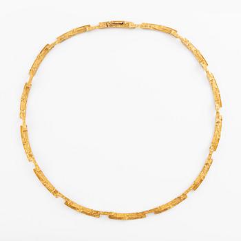 Lapponia necklace 18K gold, design by Björn Weckström.