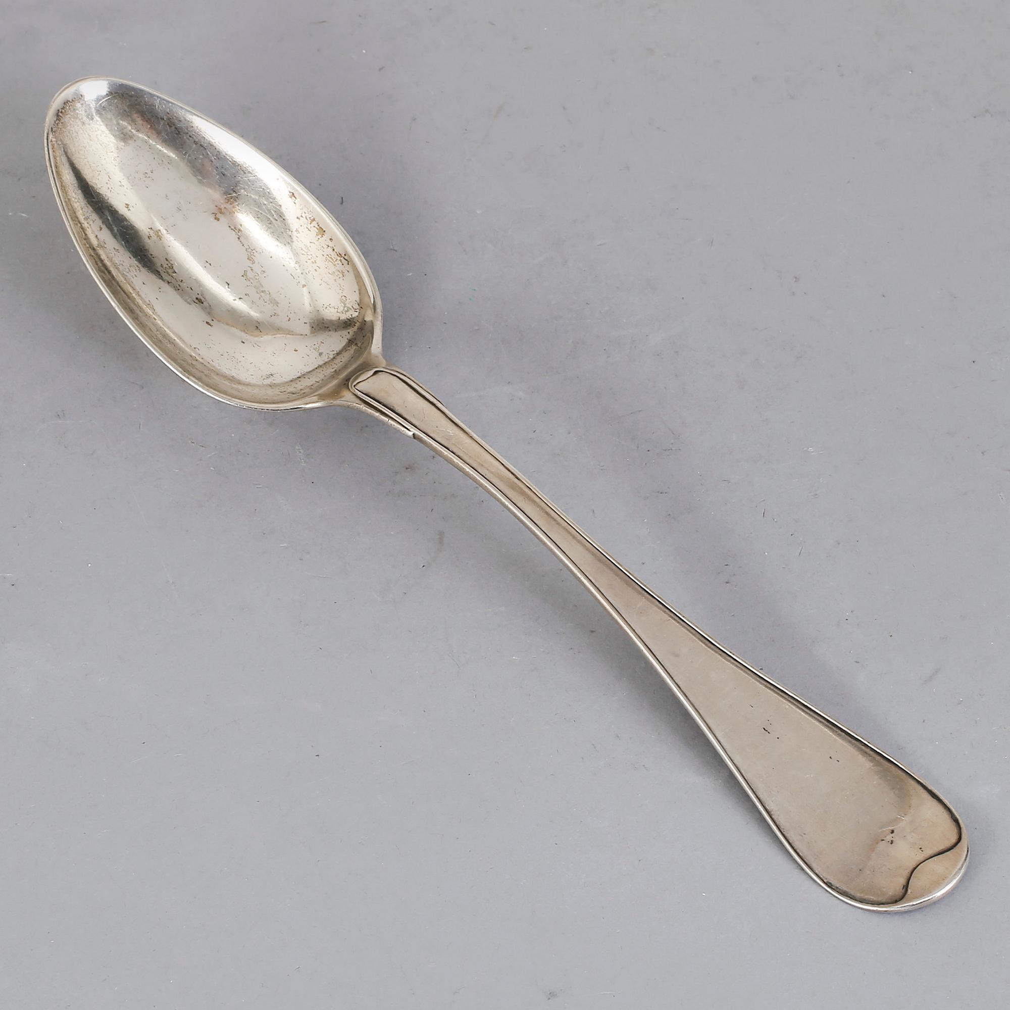 RAGUSKED, silver, Bengt Tornberg, Linköping, 1807. Vikt 150 g.