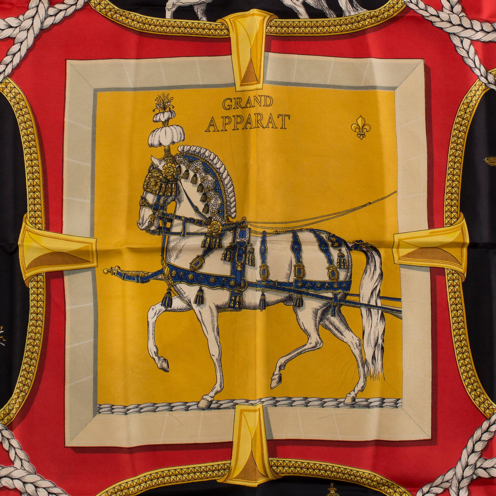 HERMÈS, "Grand Apparat", SCARF.