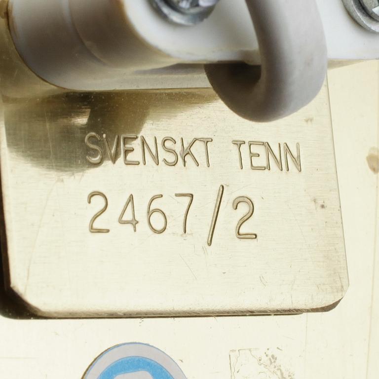 BORDSLAMPA, mässing, modell 2467/2, Josef Frank, Firma Svenskt Tenn.