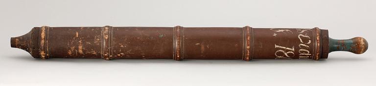 BRANDSPRUTA, allmoge, Hälsingland. Märkt Kålsvedja (Ljusdal), POS 1806.