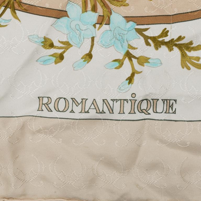 HERMÈS, scarf, "Romantique".