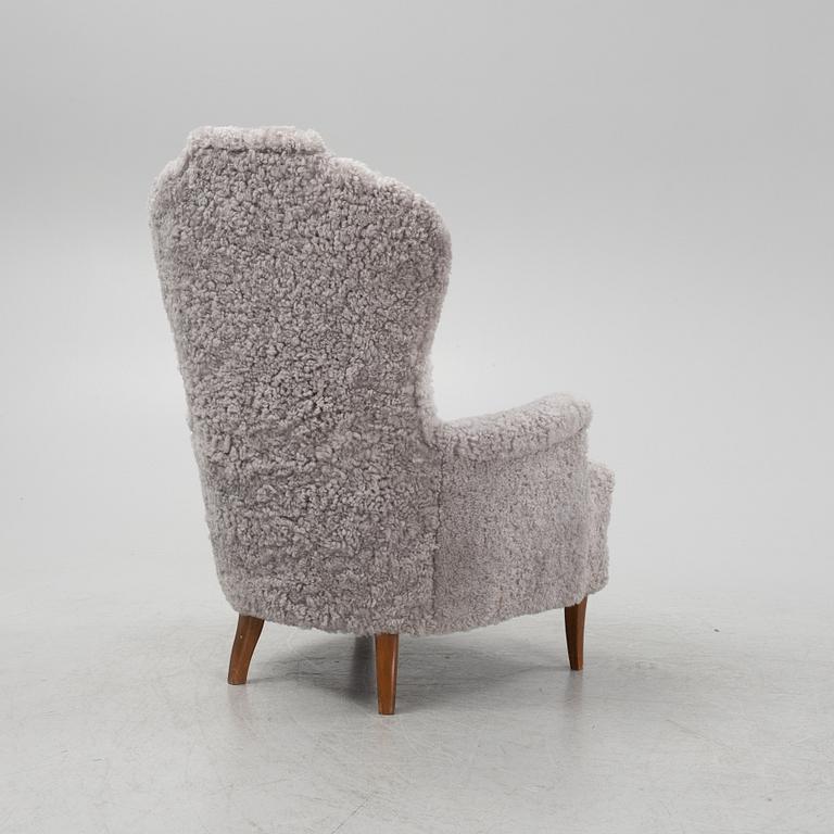 Carl Malmsten, a 'Farmor' armchair, second half of the 20th century.