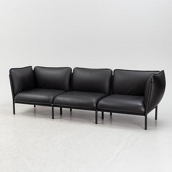 Andersen & Voll, a leather upholstered 'Kumo' sofa, for HEM, Sweden, 21st Century.