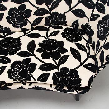 Olof Ottelin, soffa "Duetto" Kervo Snickerifabrik, Stockmann, 1900-talets mitt.