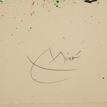 Joan Miró, "Ma de proverbis".