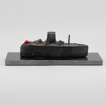 BERTIL VALLIEN, skulptur, glas, signerad Kosta Boda, limited edition.
