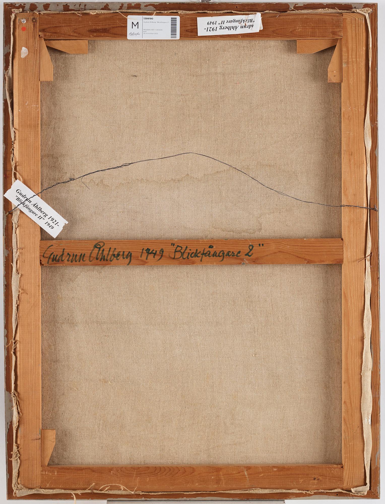 Gudrun Åhlberg, "Blickfångare II".