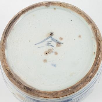 Parti porslin, 9 delar, Kina, 1600-1900-tal.