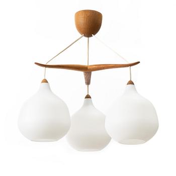 Uno & Östen Kristiansson, Ceiling lamp, Luxus, second half of the 20th century.