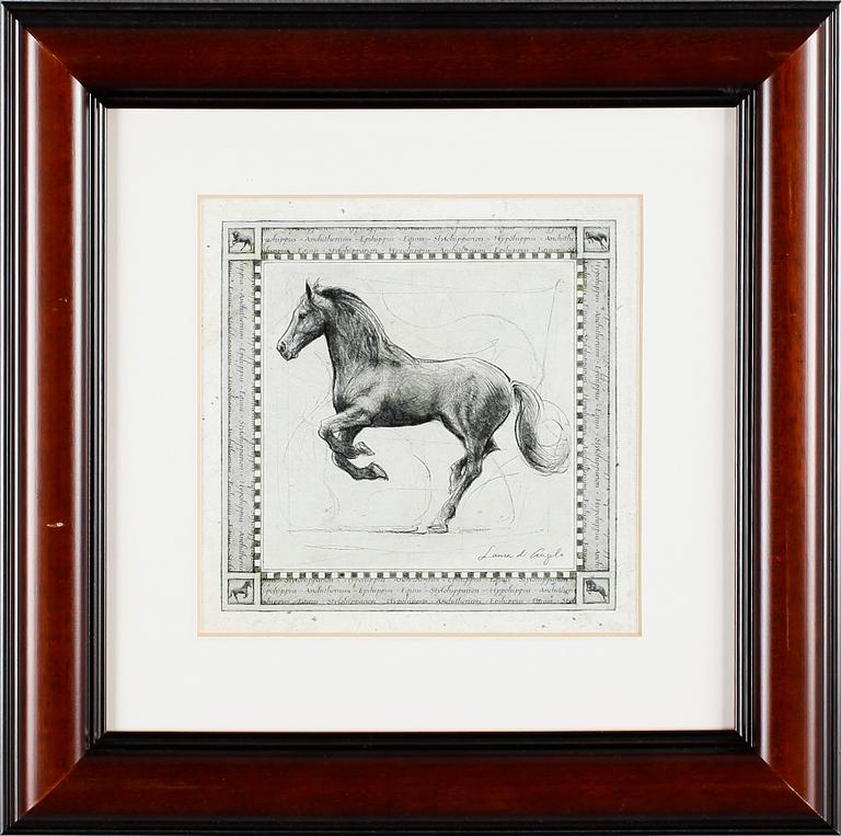 TAVLOR, 9 st, tryck, 1900-talets andra hälft.