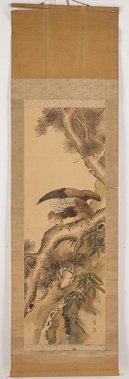 OKÄND KONSTNÄR, rullmålning, Japan, 1900-tal.