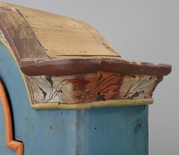 SKÅP, rokoko, allmoge, Jämtland, 1812.