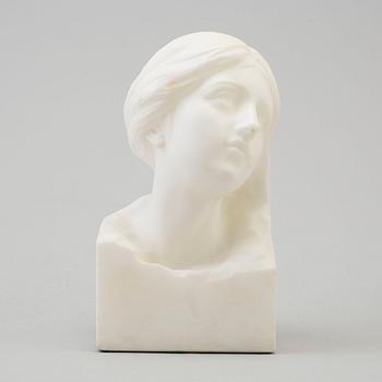 OKÄND KONSTNÄR, skulptur, marmor, tidigt 1900-tal.
