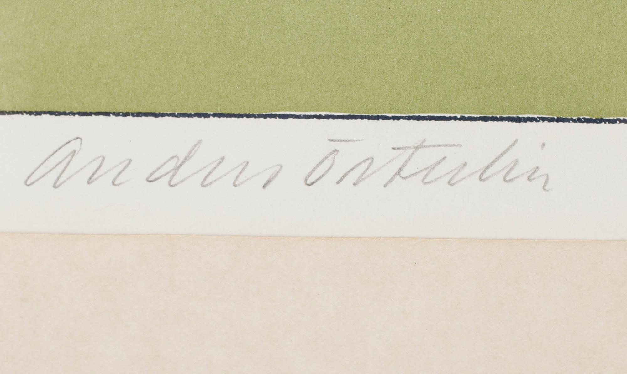 ANDERS ÖSTERLIN, färglitografi, signerad och numrerad 55/300.