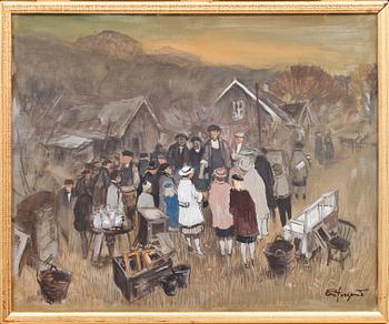 OVE PERSSON, olja på duk, signerad.