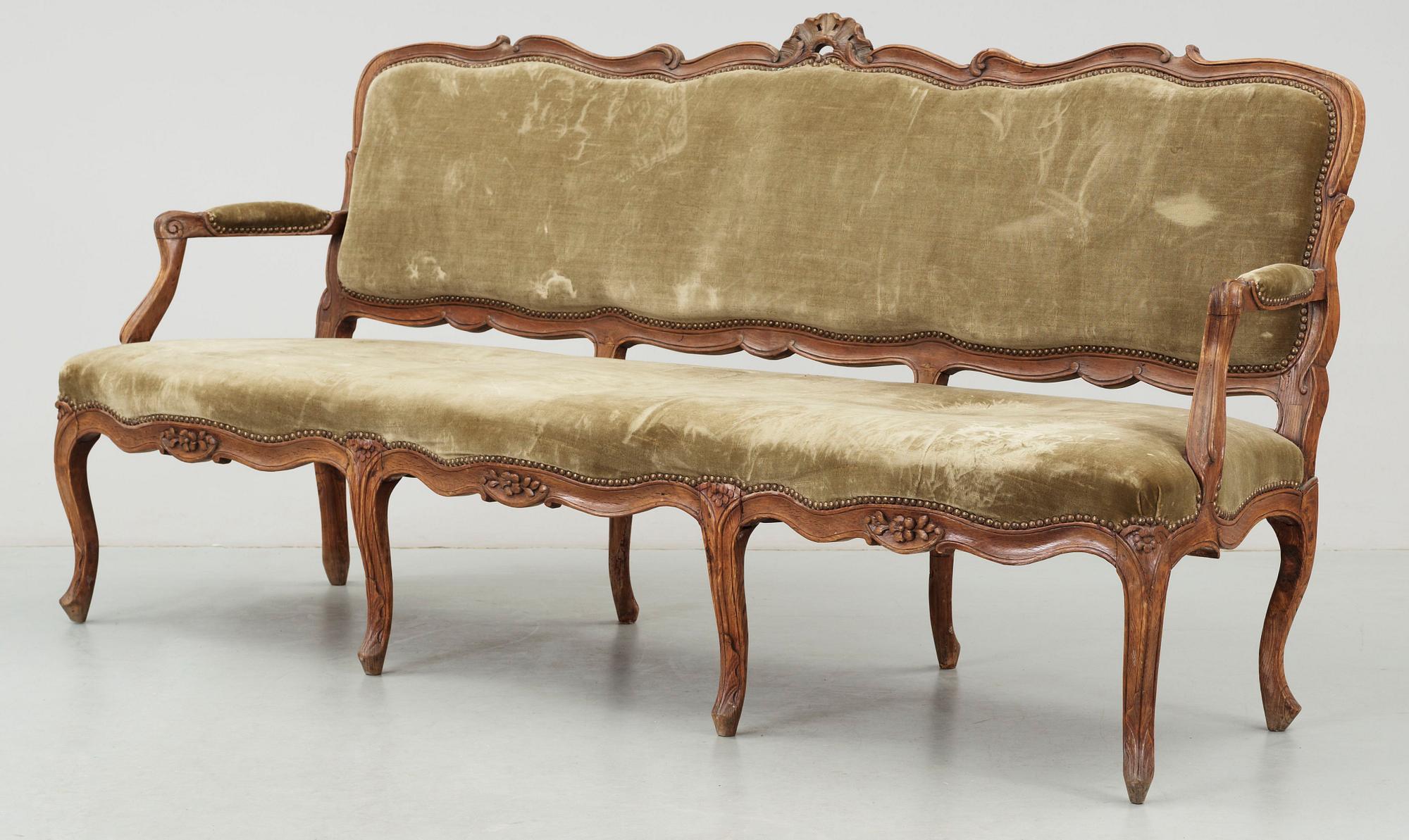 SOFFA. Rokoko. 1700-tal.