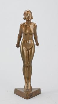 CARIN NILSON, statyett, brons, signerad och daterad 1930.